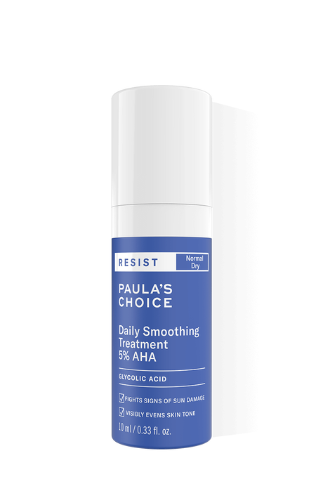 Resist Anti-Aging 5% AHA Exfoliant - Mini Resist Anti-Aging Daily Smoothing Treatment AHA Trial Size