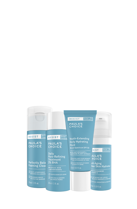 Resist Anti-Aging Mini-set - Vette Huid Resist Anti-Aging Combination to Oily skin Trial Kit