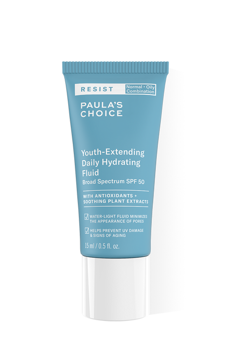 Resist Anti-Aging Dagcrème SPF 50 - Mini Resist Anti-Aging Youth-Extending Daily Hydrating Fluid broad spectrum SPF 50 Trial Size