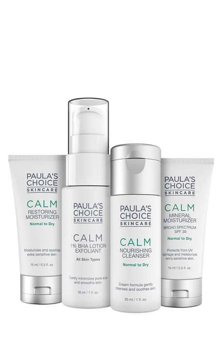 Calm Normal to Dry skin Travel kit