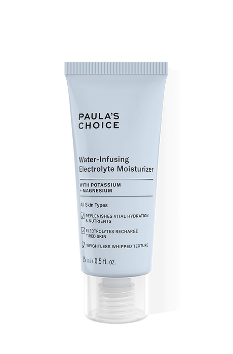 Water-Infusing Electrolyte Nachtcrème - Mini Water-Infusing Electrolyte Moisturizer Travel Size