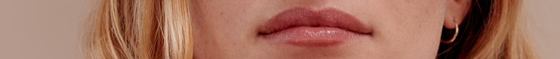 Person's face and lips