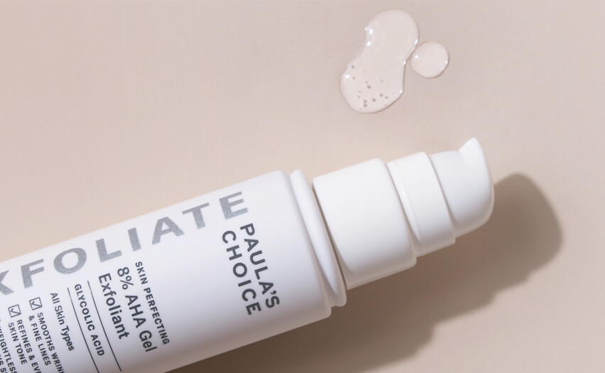 Een droge huid exfoliëren met AHA Een droge huid exfoliëren met AHA