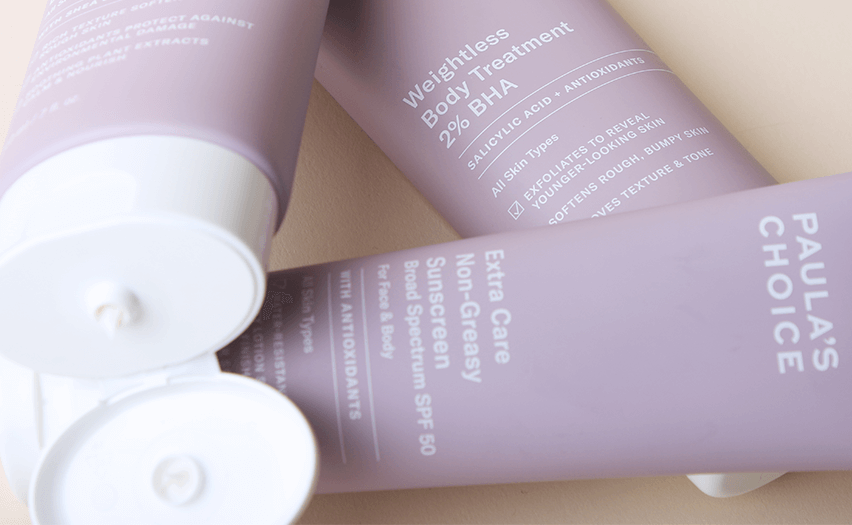 Skin care for your body Skin care for your body