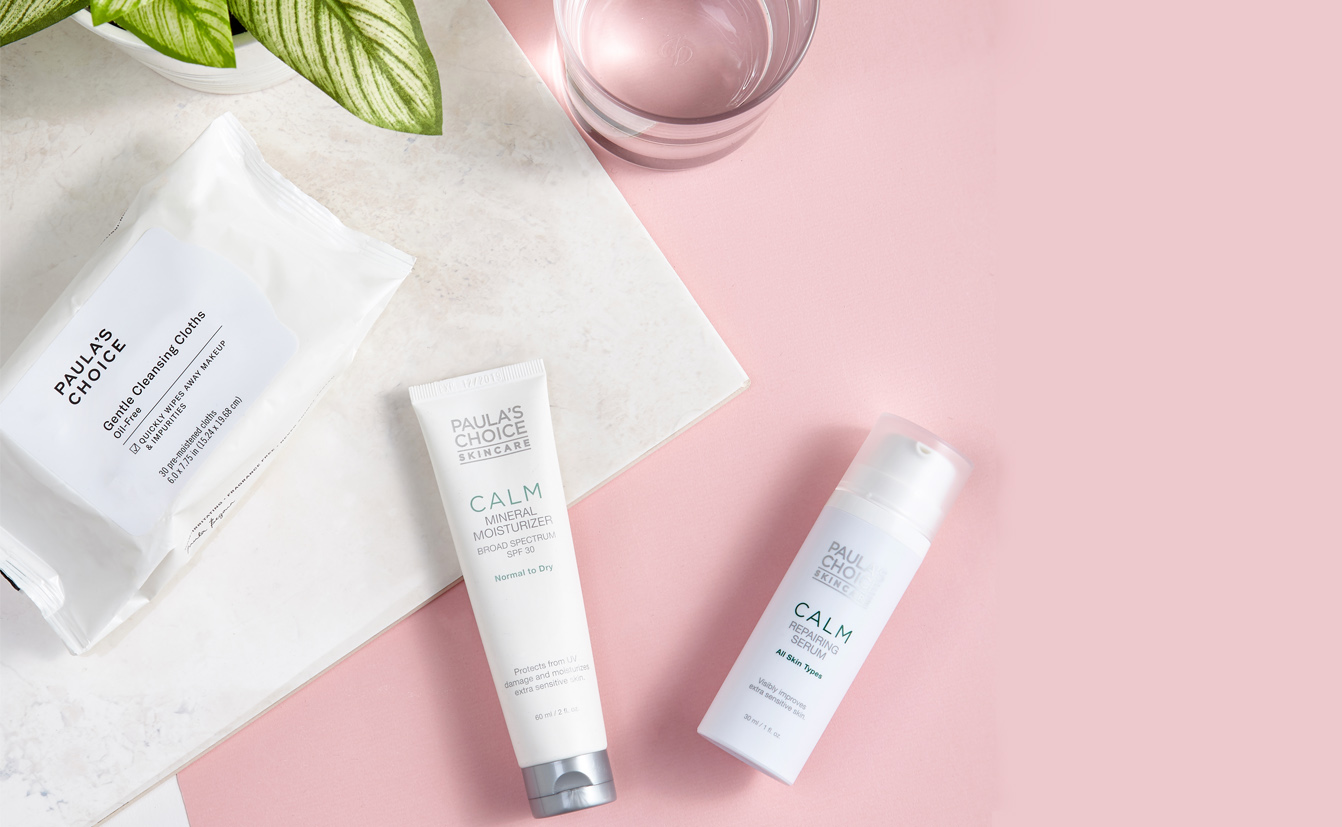 For sensitive skin: the Calm-line For sensitive skin: the Calm-line